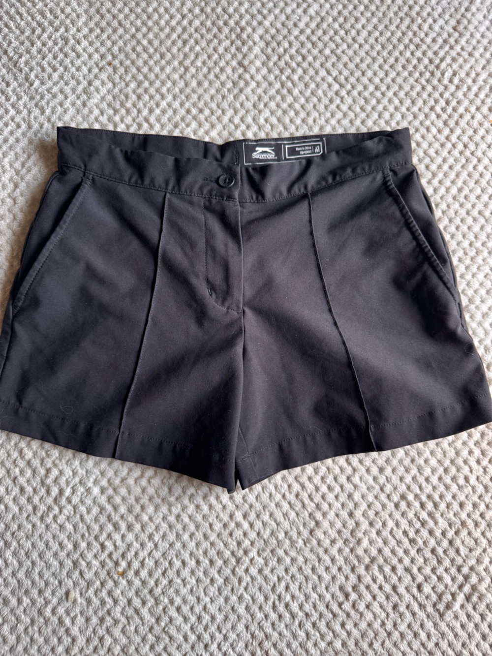 Slazenger Women’s Black Athletic Shorts